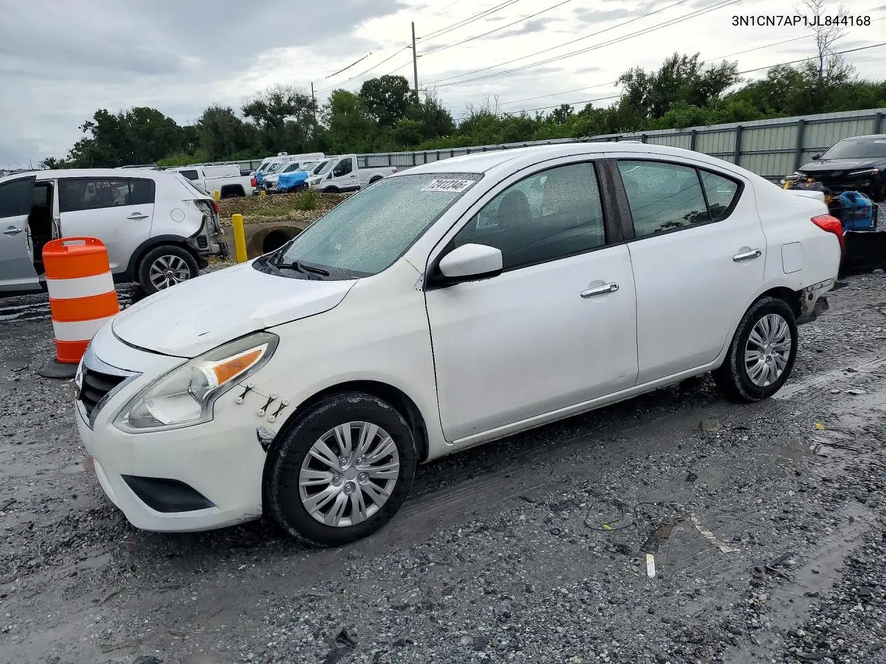 2018 Nissan Versa Sv VIN 3N1CN7AP1JL844168 фото 1