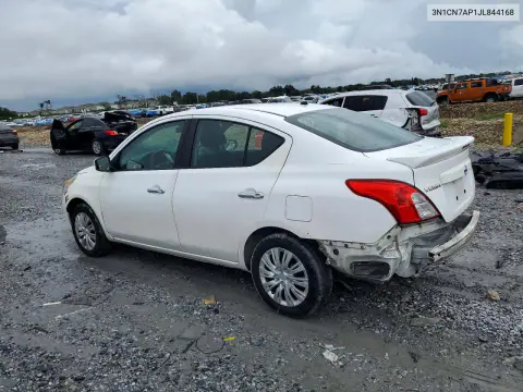 2018 Nissan Versa Sv VIN 3N1CN7AP1JL844168 фото 2