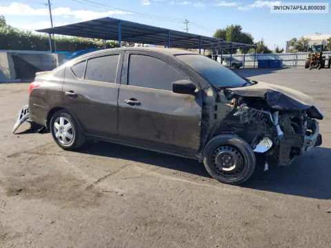 2018 Nissan Versa S Plus VIN 3N1CN7AP5JL800030 фото 4