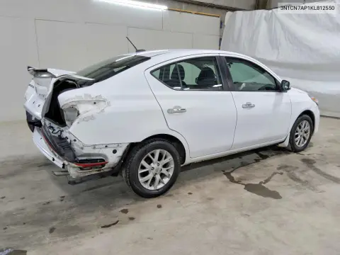 2019 Nissan Versa Sv VIN 3N1CN7AP1KL812550 фото 3