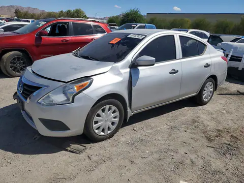 3N1CN7AP7KL830342 — 2019 Nissan Versa, Передняя часть (Front End), фото до ремонта