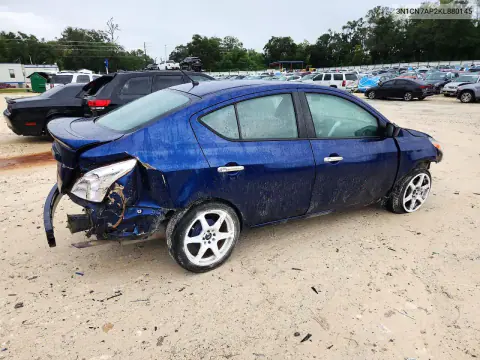 2019 Nissan Versa Sv VIN 3N1CN7AP2KL880145 фото 3
