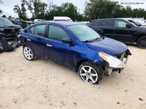 2019 Nissan Versa Sv VIN 3N1CN7AP2KL880145 фото 4