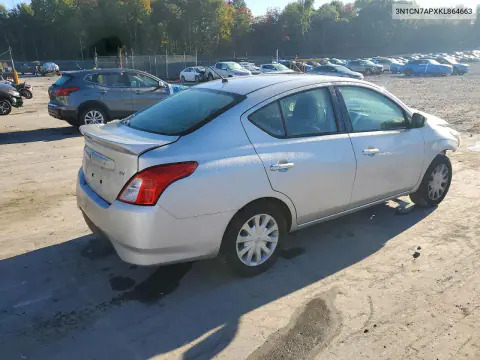 2019 Nissan Versa Sv VIN 3N1CN7APXKL864663 фото 3