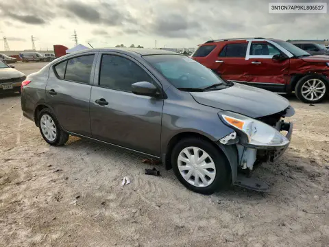 2019 Nissan Versa VIN 3N1CN7AP9KL806527 фото 4
