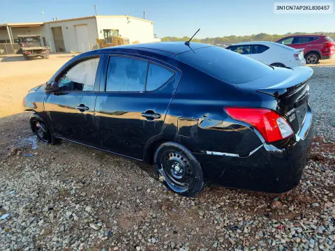 2019 Nissan Versa S Plus VIN 3N1CN7AP2KL830457 фото 2