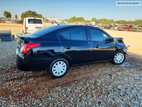 2019 Nissan Versa S Plus VIN 3N1CN7AP2KL830457 фото 3