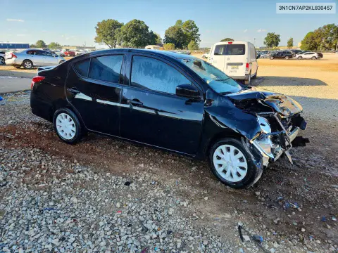 2019 Nissan Versa S Plus VIN 3N1CN7AP2KL830457 фото 4
