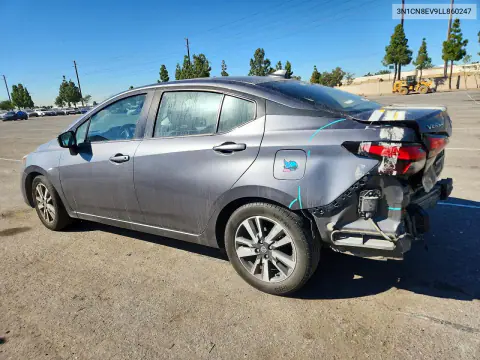 2020 Nissan Versa Sv VIN 3N1CN8EV9LL860247 фото 2