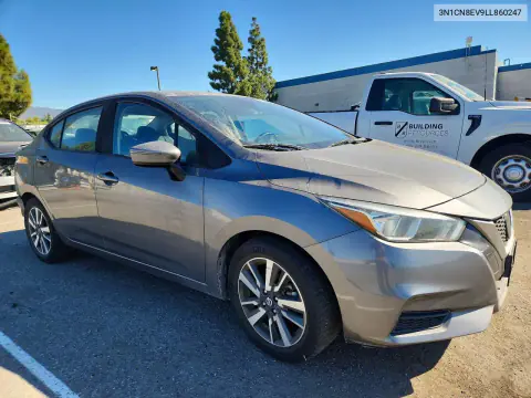 2020 Nissan Versa Sv VIN 3N1CN8EV9LL860247 фото 4
