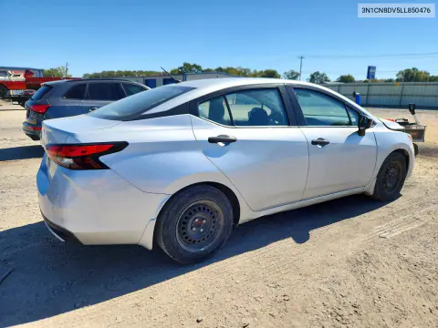 2020 Nissan Versa S VIN 3N1CN8DV5LL850476 фото 3