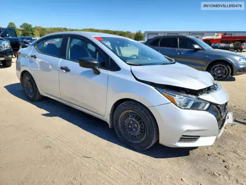 2020 Nissan Versa S VIN 3N1CN8DV5LL850476 фото 4