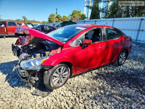 3N1CN8EV5LL880902 — 2020 Nissan Versa, Передняя часть, фото до ремонта