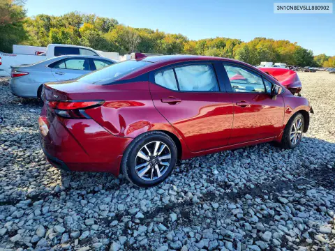 2020 Nissan Versa Sv VIN 3N1CN8EV5LL880902 фото 3