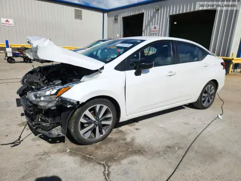 3N1CN8FV8LL806856 — 2020 Nissan Versa, Передняя часть, фото до ремонта