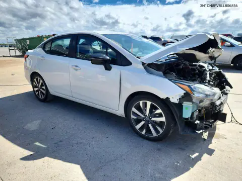 2020 Nissan Versa Sr VIN 3N1CN8FV8LL806856 фото 4