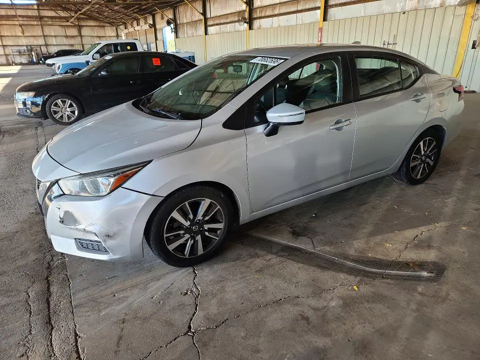 3N1CN8EV4ML815699 Nissan Versa 2021 — повреждение Передняя часть, фото до ремонта