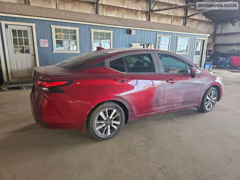 2021 Nissan Versa Sv VIN 3N1CN8EV5ML923328 фото 3
