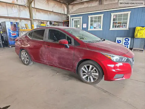 2021 Nissan Versa Sv VIN 3N1CN8EV5ML923328 фото 4