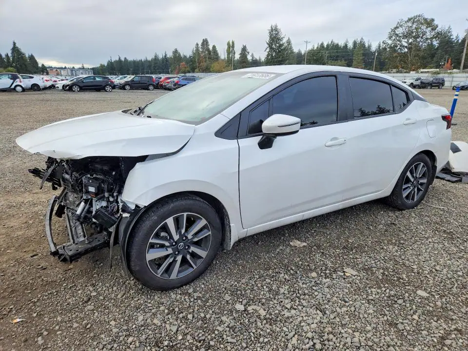 3N1CN8EV7ML906837 Nissan Versa 2021 — повреждение Передняя часть, фото до ремонта
