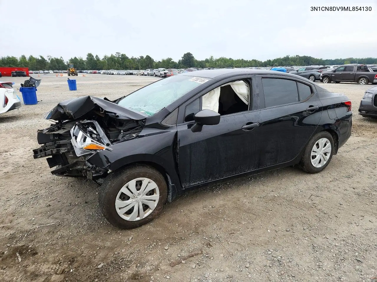 2021 Nissan Versa S VIN 3N1CN8DV9ML854130 фото 1