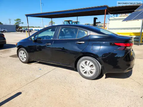 2021 Nissan Versa S VIN 3N1CN8DV1ML817640 фото 2