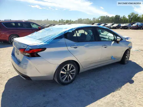 2021 Nissan Versa Sv VIN 3N1CN8EV5ML862854 фото 3