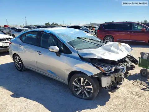 2021 Nissan Versa Sv VIN 3N1CN8EV5ML862854 фото 4