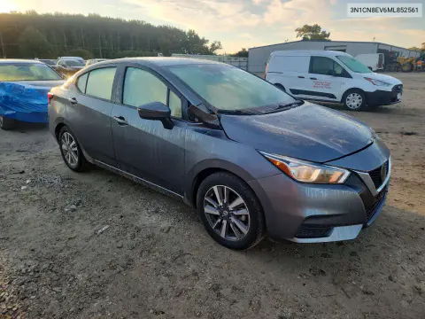 2021 Nissan Versa Sv VIN 3N1CN8EV6ML852561 фото 4
