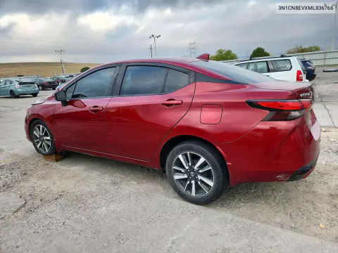 2021 Nissan Versa Sv VIN 3N1CN8EVXML836766 фото 2