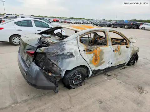 3N1CN8DVXRL911376 — 2024 Nissan Versa, фото 3 с аукциона Copart, Пожар