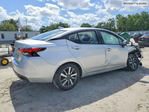 2025 Nissan Versa Sv VIN 3N1CN8EV7SL862965 фото 3