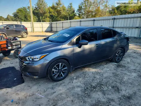 3N1CN8EV6SL875657 — 2025 Nissan Versa, Задняя часть, фото до ремонта