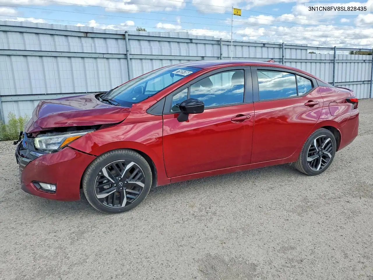 2025 Nissan Versa Sr VIN 3N1CN8FV8SL828435 фото 1