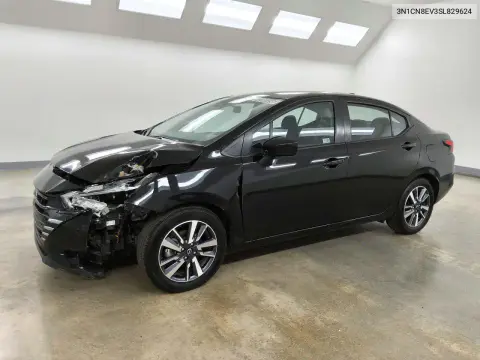 3N1CN8EV3SL829624 — 2025 Nissan Versa, Передняя часть, фото до ремонта