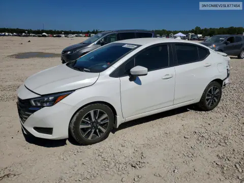 3N1CN8EV2SL877454 — 2025 Nissan Versa, Задняя часть, фото до ремонта