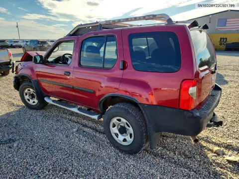 2002 Nissan Xterra Xe-V6 VIN 5N1ED28Y22C501789 фото 2