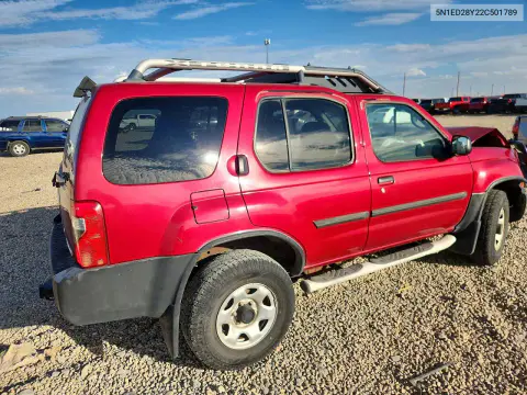 2002 Nissan Xterra Xe-V6 VIN 5N1ED28Y22C501789 фото 3
