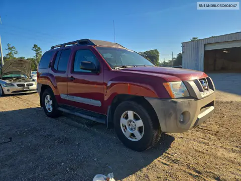 2005 Nissan Xterra S VIN 5N1AN08U05C604047 фото 4