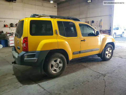 2006 Nissan Xterra X VIN 5N1AN08W26C514272 фото 3