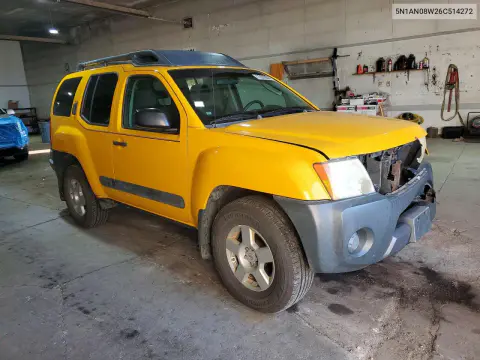 2006 Nissan Xterra X VIN 5N1AN08W26C514272 фото 4