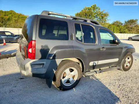 2006 Nissan Xterra X VIN 5N1AN08U16C542059 фото 3