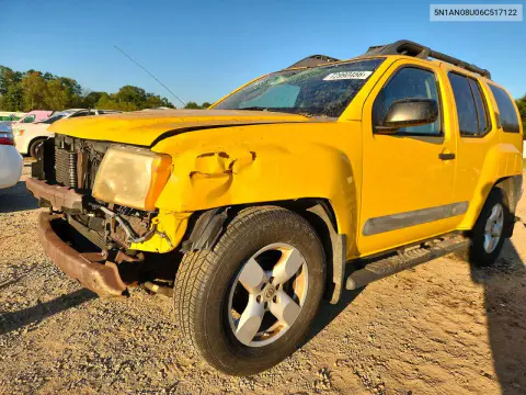 5N1AN08U06C517122 — 2006 Nissan Xterra, Верхняя часть / Крыша, фото до ремонта