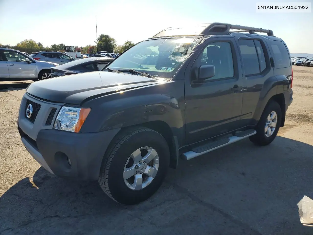 2010 Nissan Xterra X VIN 5N1AN0NU4AC504922 фото 1