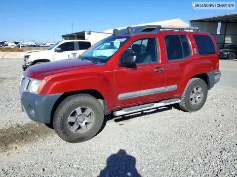 5N1AN0NW7CN801479 — 2012 Nissan Xterra, Град, фото до ремонта