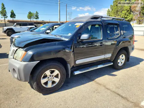 5N1AN0NW4CC502219 — 2012 Nissan Xterra, Передняя часть, фото до ремонта