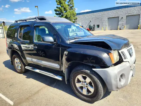 2012 Nissan Xterra X VIN 5N1AN0NW4CC502219 фото 4
