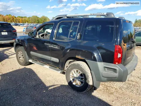 2015 Nissan Xterra S VIN 5N1AN0NW2FN654203 фото 2
