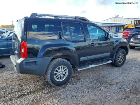 2015 Nissan Xterra S VIN 5N1AN0NW2FN654203 фото 3