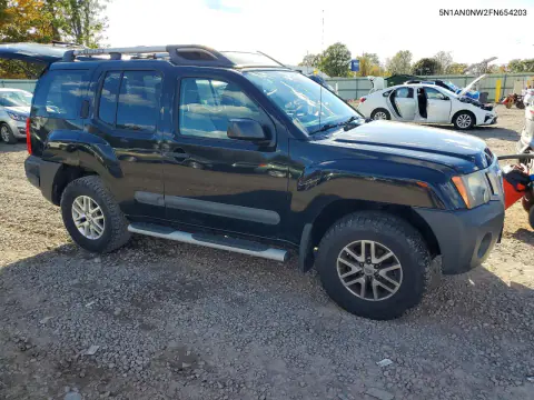 2015 Nissan Xterra S VIN 5N1AN0NW2FN654203 фото 4
